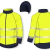 High visibility softshell type sweatshirt - Image 3