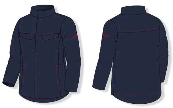 Flame retardant sweatshirt for welders