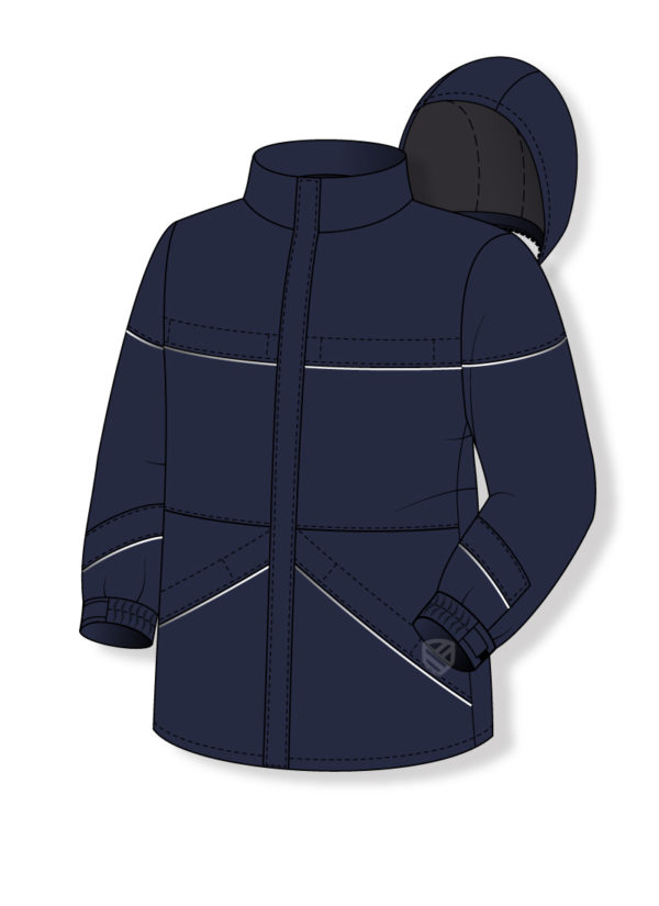Jacket protecting against cold