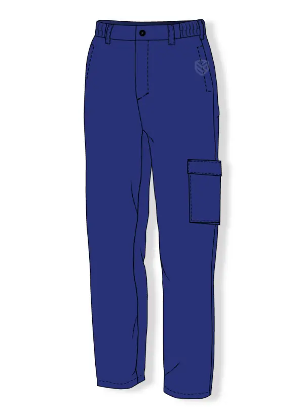 Acid resistant trousers
