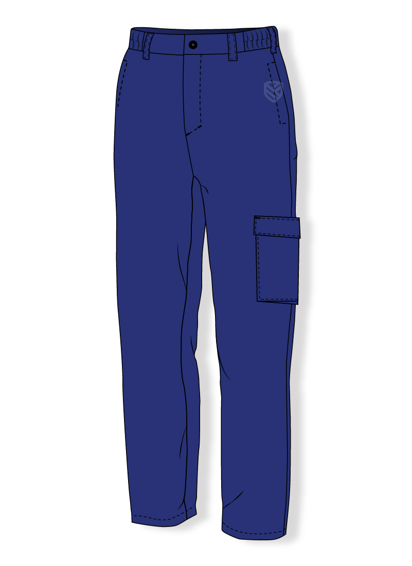 Acid resistant padded trousers K-306-07 - Padded trousers
