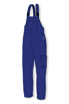 Acid resistant padded trousers K-306-07 - Padded trousers