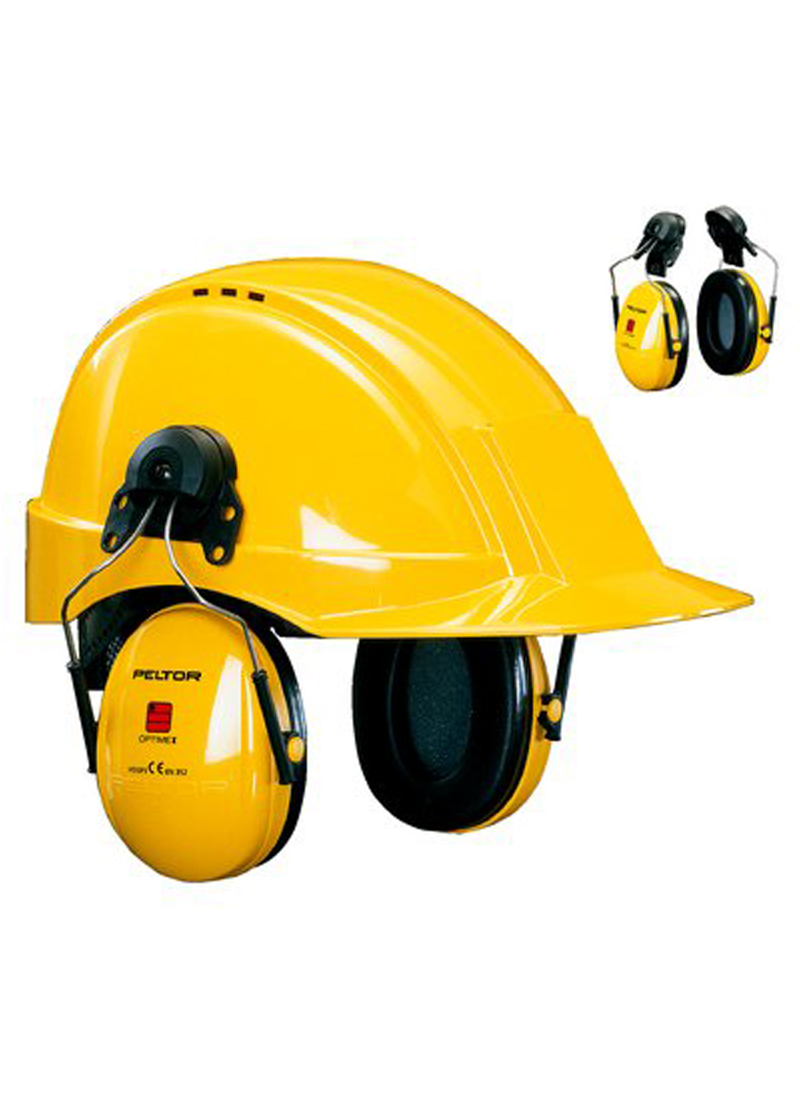 Optime I Helmet Ear Protectors To 1201 Ear Protection Earmuffs Personal Protective Equipment Pw Krystian