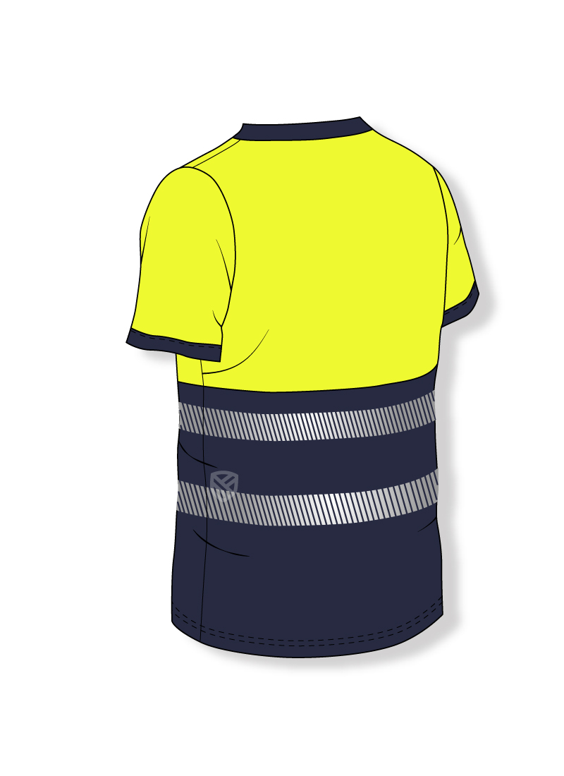 blue high visibility t shirts