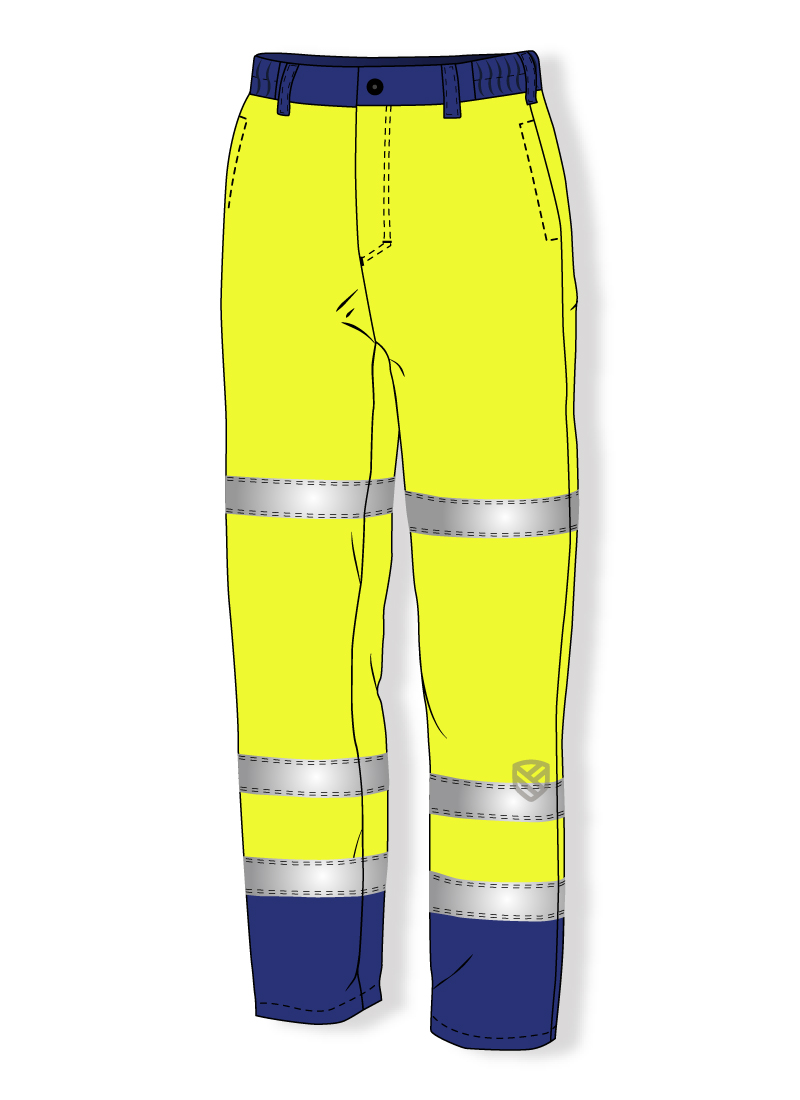 Acid resistant padded trousers K-306-07-02 - Padded trousers