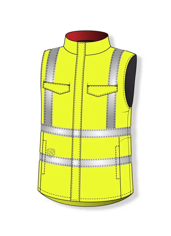 Antielectrostatic waistcoat