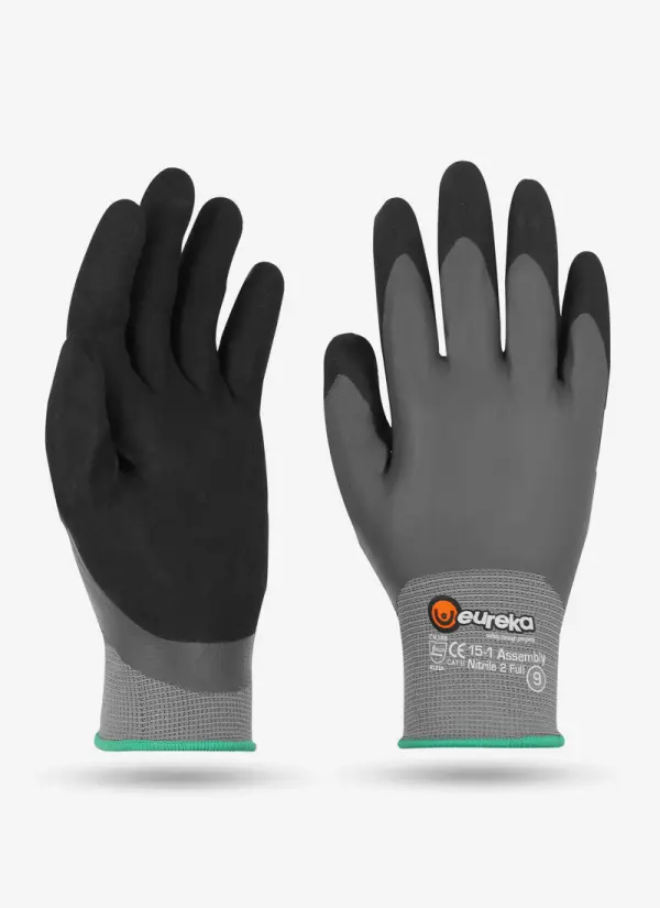 Assembly Nitrile 2 Full gloves EUREKA