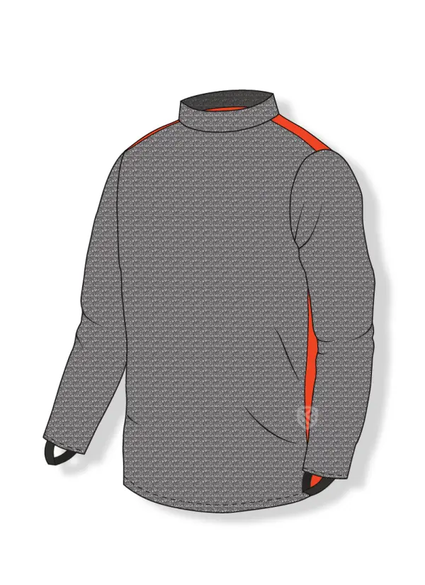 Sweatshirt protecting against cuts