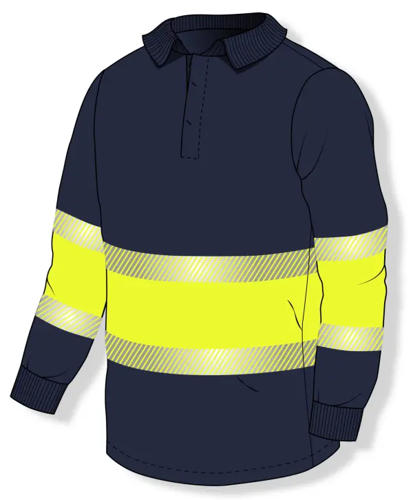 Multi-protective polo shirt