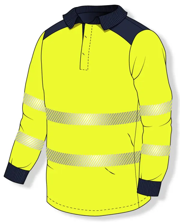 Multi-protective polo shirt