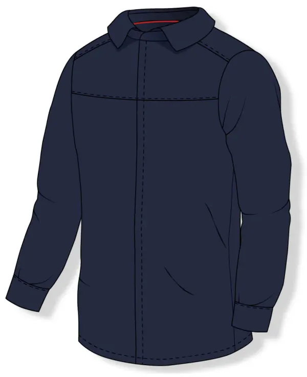 Protective shirt against arc flash